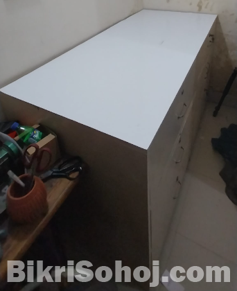 Wardrobe cum Cutting Table cum Iron Table